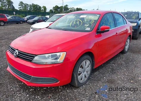 2013 Volkswagen Jetta 2.5L Se from USA, damaged, VIN 3VWDP7AJ6DM407432